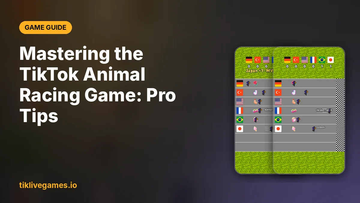 Mastering the TikTok Animal Racing Game: Pro Tips