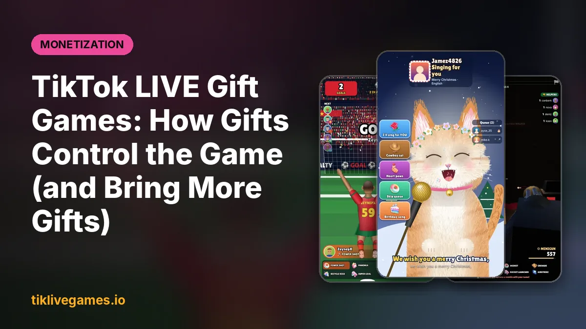 TikTok LIVE Gift Games: How Gifts Control the Game (and Bring More Gifts)